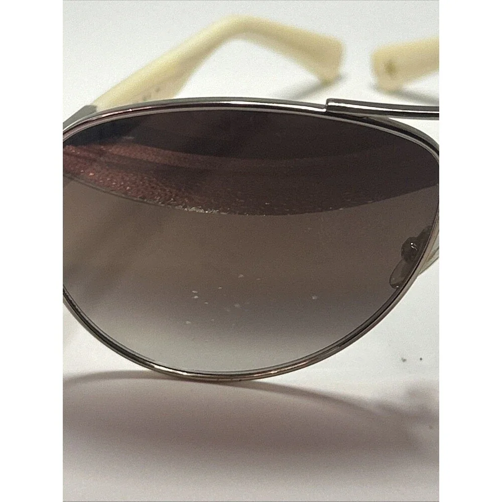 Jimmy Choo BABA/S Light gold cream 59/13/135 WOMAN Sunglasses Used Read